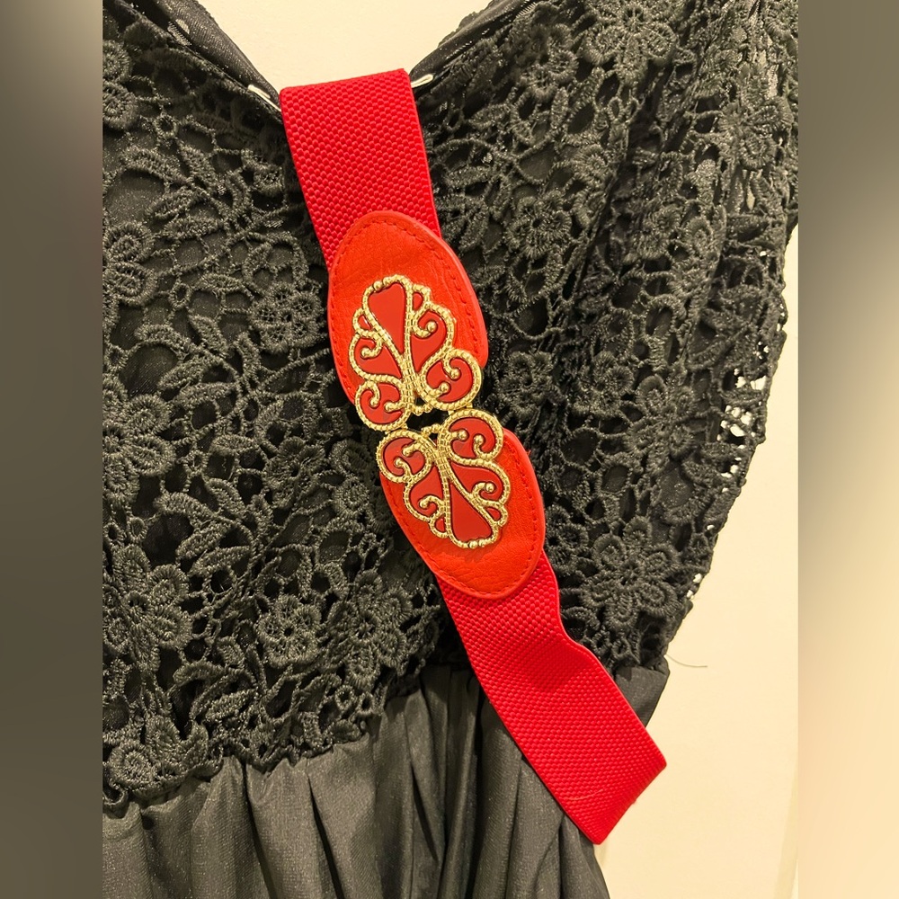 Katie® Stretchy Red Belt